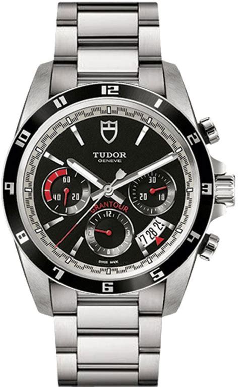 Tudor Grantour Chronograph Black Dial Men's Watch M20530N 